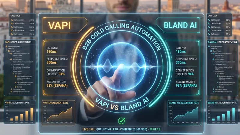 AI for Cold Calling: Vapi vs Bland AI in 2026