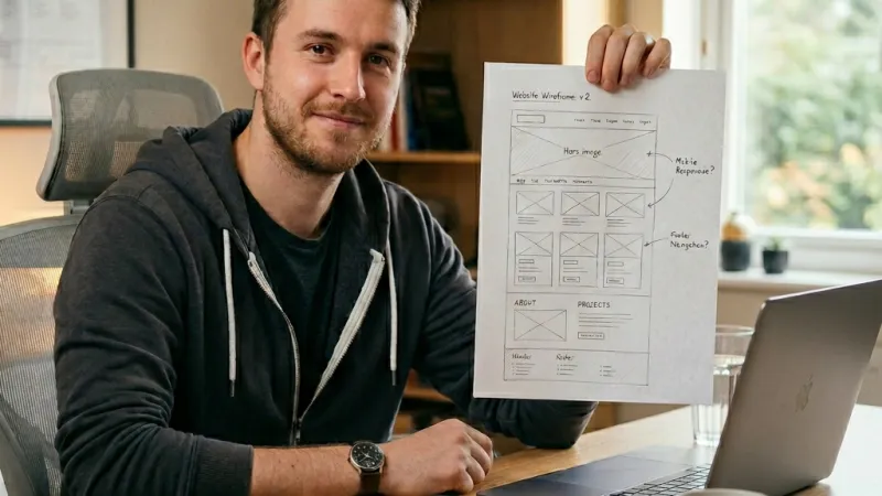 Turn a Sketch to HTML & CSS with AI Free: Prompts & Guide