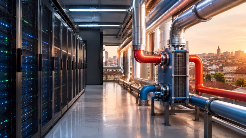 Reutilizar el calor de los centros de datos de IA