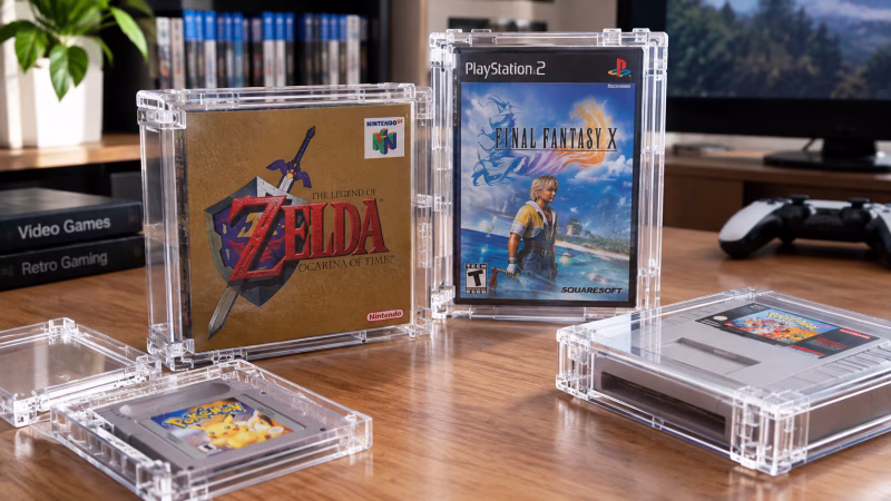 Cajas 3D para preservar videojuegos