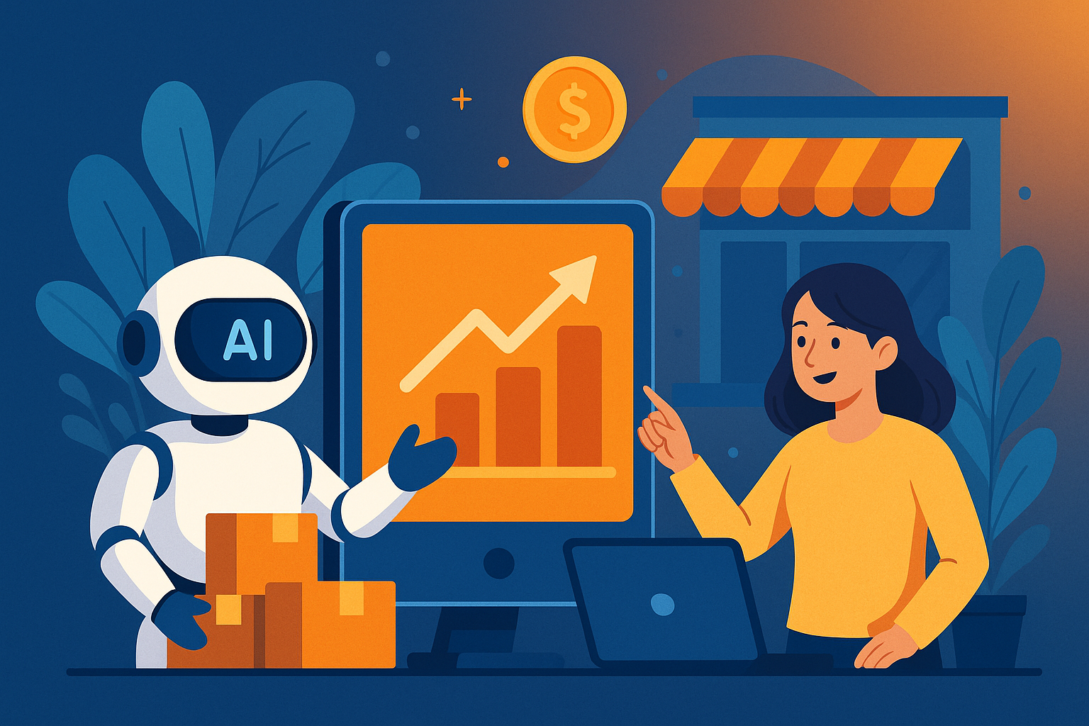 Cómo las pymes usan la inteligencia artificial para vender más